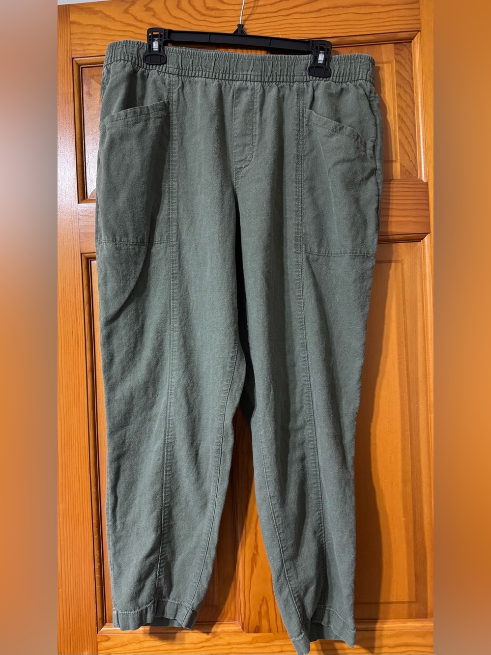 Old Navy Olive Green Drawstring Pants